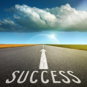 Road to success image